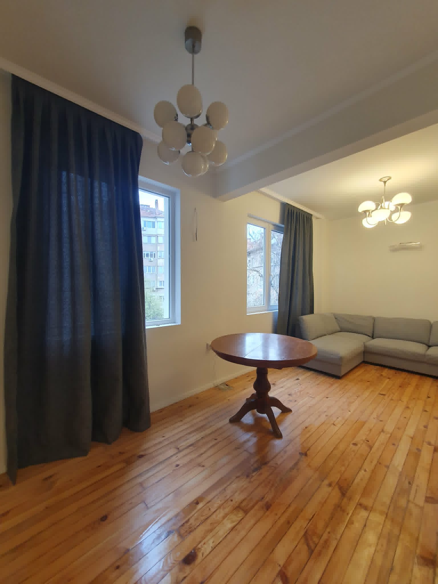 Living room after renovation and styling